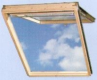 Okno połaciowe VELUX GPL obrotowo-klapowe (uchylne) z klapą wentylacyjną